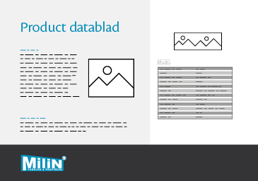 Product datablad Milinboard steenlook vensterbank 300 mm